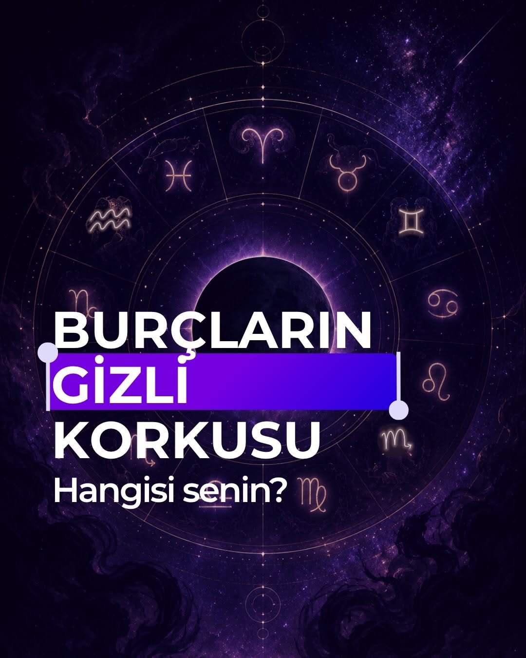 Korku kötü bir şey değil. Her korku bir ihtiyaca işaret eder. Onu