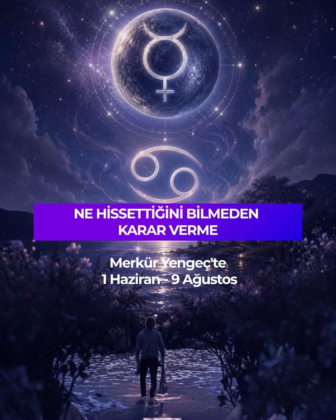 Bugün Merkür Yengeç'e geçiyor ☿♋