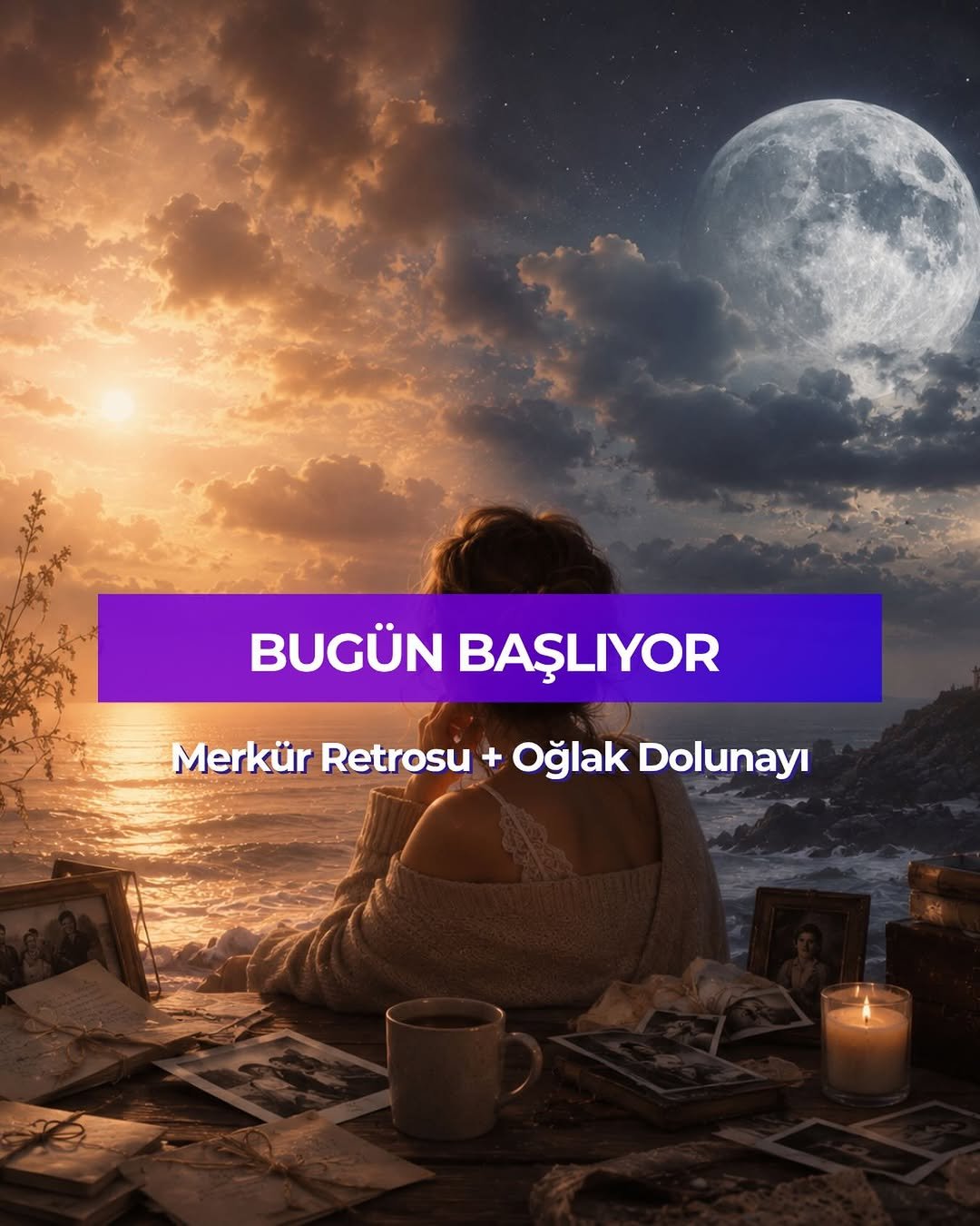 Bir süredir konuştuğumuz hafta bugün başladı. Merkür bugün Yengeç'te