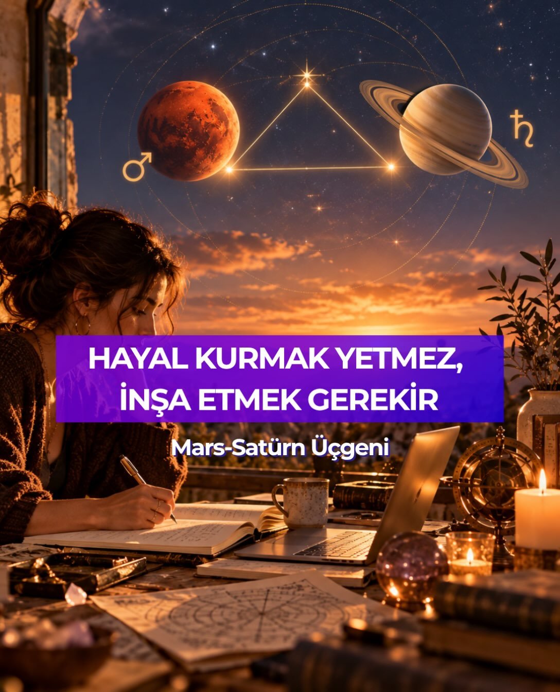 Bugün gökyüzünde emek verenleri ödüllendiren bir açı var
