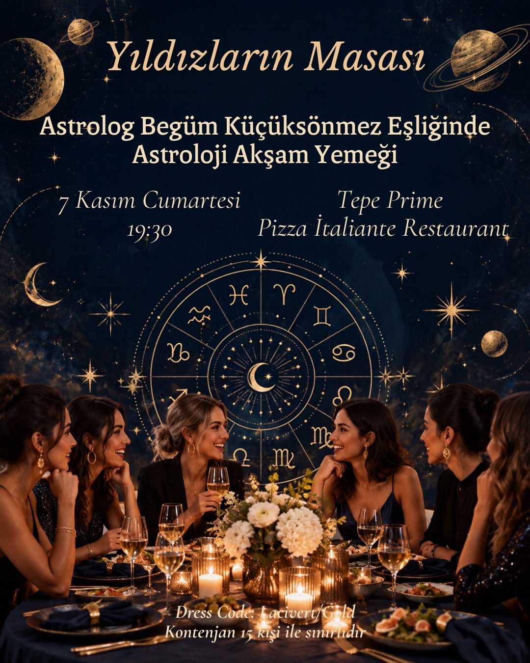 Yıldızların rehberliğinde özel bir akşam! 🌙